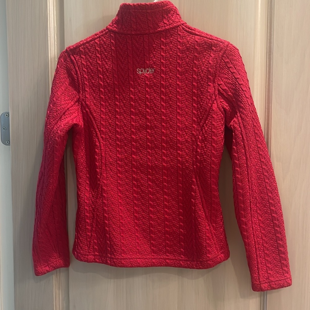Pink/red Spyder jacket - Picture 2 of 3